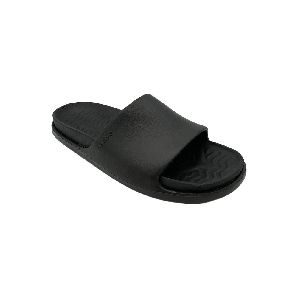 Native Shoes Women's Spencer LX Sugarlite Sandals Black - Medium